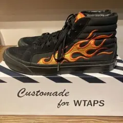 値下げwtaps ダブルタップスvans sk8hi flame フレイム