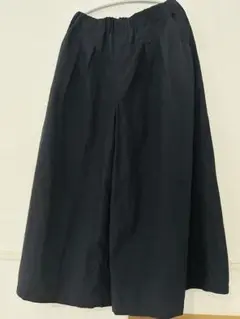 HUIS遠州織物 スカートパンツ505 ネイビー