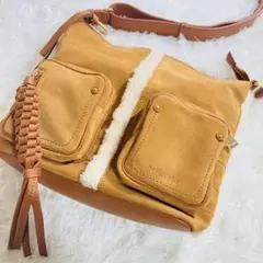 美品 SeeByChloe シーバイクロエ スエードショルダーバッグ 2way