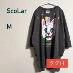 ScoLar⭐︎スカラー⭐︎Tシャツ⭐︎ねこ猫⭐︎バラ薔薇