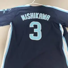 ヤクルトスワローズ　ユニフォーム　西川遥輝　背番号3 CREWユニ　クルユニ　M