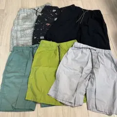 グローバルワーク　160 6点　ハーフ　ショート　パンツ