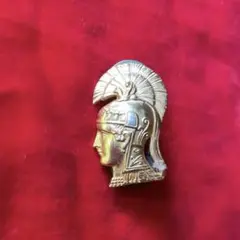 スパルタ戦士の金色ピンバッチ