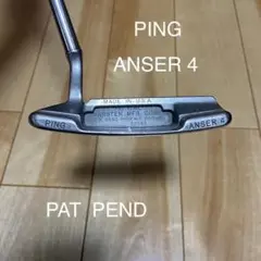 ピン アンサー4 PING ANSER4 PAT PEND