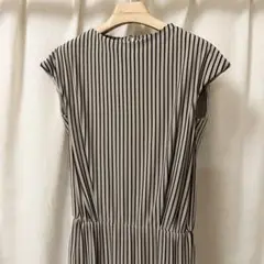 ROPE｜ロペ ストライプフレンチスリーブドレス