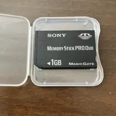 メモリースティック　1GB memory stick pro duo