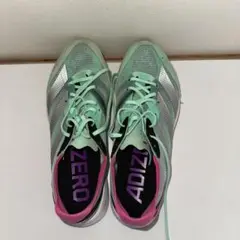 ADIZERO スパイクシューズ ミントグリーン/ピンク24.5
