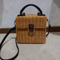 MOUSSY かごバッグ