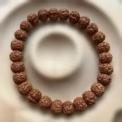 ルドラクシャ（菩提樹の実）ブレスレット　約16cm