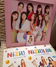 NiziUアルバム「U」WithU盤　ミイヒカードとフライヤー2枚付き
