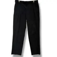 【UNIQLOユニクロ】極美品！スマートアンクルパンツ　スラックス　黒　M