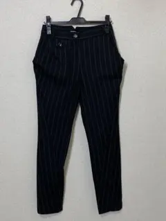 Vivienne Westwood オーブボタン ストライプ テーパードパンツ