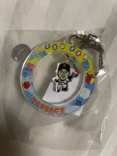 読売ジャイアンツ　巨人　闘魂ガチャ　ガシャポン　ゆらゆらキーホルダー　キャベッジ