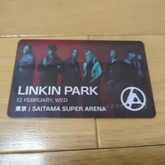 Linkin Park ライヴ来場者限定カード 2025年2月12日