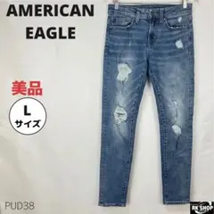 AMERICAN EAGLE アメリカンイーグル デニム ジーンズ ダメージ L