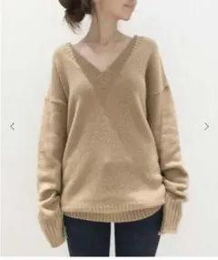 deuxieme classe Vネック ニット 新品‼️