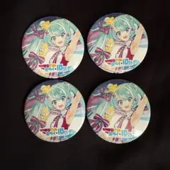 マジカルミライ マジミラ 2022 10th 初音ミク 缶バッジ 4個セット