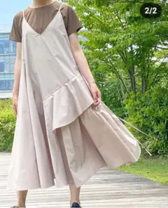 DEAR DANSKIN DRAPED ONE PIECEワンピース27500円