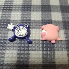 【超レア】ポケモンくっつくんです1. ラッキー,ニョロゾ2個セット（美品）