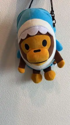 BABY MILO サメフードぬいぐるみショルダーバッグ