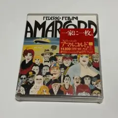 【廃盤希少】フェリーニのアマルコルド 4K修復版 Blu-ray 新品未開封