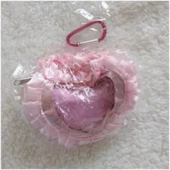 【匿名配送】本当に使える ミニチュア推しごとバッグ ハート［ピンク］