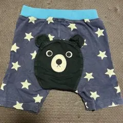 ミキハウス　ダブルビー　くま　半ズボン　ハーフパンツ　80cm