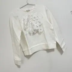 ランバンオンブルー フロントレースカットソー30