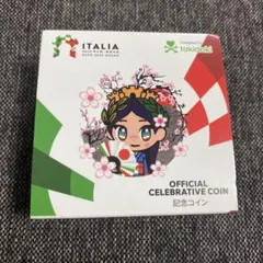 大阪万博・イタリア館 記念コイン パビリオン イタリアちゃん