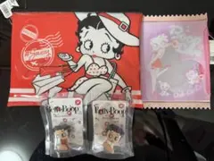 Betty Boop グッズセット ポーチ マスコット フラットポーチ