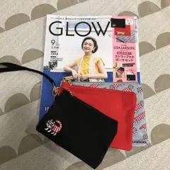 GLOW グロー9月号 リサラーソンポーチ