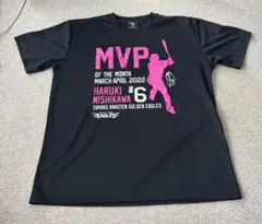 【Lサイズ】西川遥輝選手 月間MVP記念Tシャツ(2022年3〜4月)
