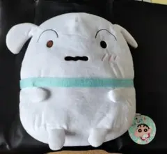 クレヨンしんちゃん　ペールトーン抱きぐるみＬ　シロ　ぬいぐるみ　タグ付き