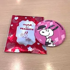 ジョイフル　スヌーピー　缶バッジ