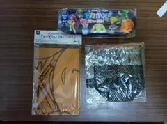 ドカポン！怒りの鉄剣 ペンケース　ナミダふいてねハンカチセット