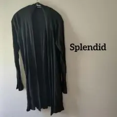 Splendid ブラック ロングカーディガン