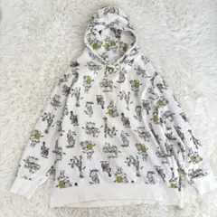 トイストーリー パーカー ディズニーピクサービッグサイズ バズ ウッディ 4XL