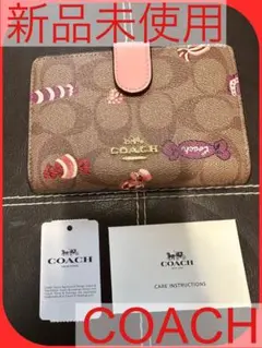 ■正規品■ コーチ COACH 短財布 財布 coach キャンディー カーキ