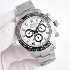 ROLEX Daytona クロノグラフ シルバー/ホワイト