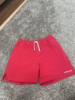 新品未使用　CAPTAINS HELM レッド ショートパンツ　sizeＬ
