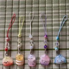 海の生き物 ストラップ セット