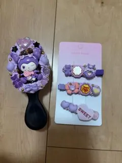 クロミ ホイップデコ ヘアブラシ ヘアピン ヘアクリップ