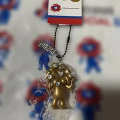 大阪関西万博ミャクミャクゴールドキャラクターキーホルダー