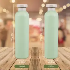 UMETASS 260ml 空のトラベルディスペンサーボトル
