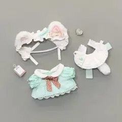 10cmぬい服 ぬいぐるみ用 服 猫耳メイド服 着ぐるみ お洋服