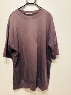 オーラリーダークブラウン オーバーサイズ Tシャツ サイズ5