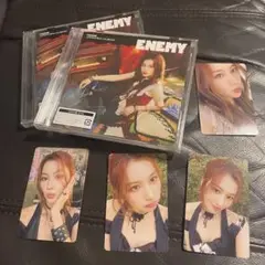 TWICE サナ『ENEMY』トレカ SANA盤　トレカ4枚 ソロ盤