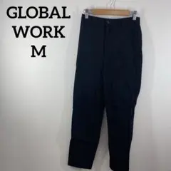 グローバルワーク【M】レディースレーヨンパンツ/テーパード/ウエストゴム