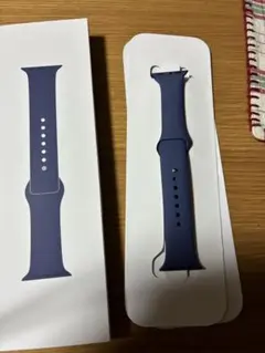 Apple WatchSE用ネイビーバンド