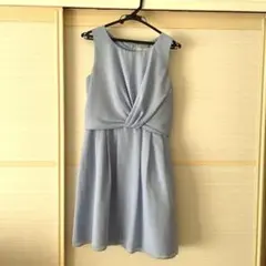 Jewel changes ワンピース ドレス ミニドレス ブルー